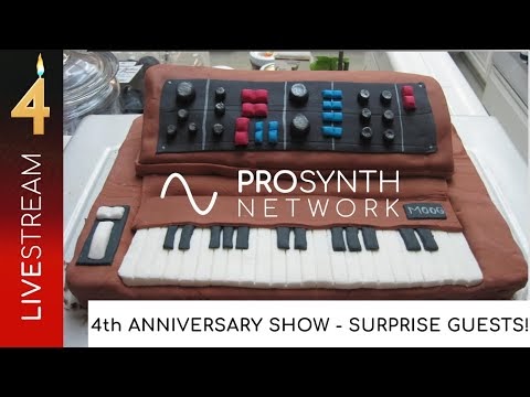Pro Synth Network LIVE! - Episode 208 - 4th Anniversary Episode - SPECIAL GUESTS! dlvr.it/T4rWM8