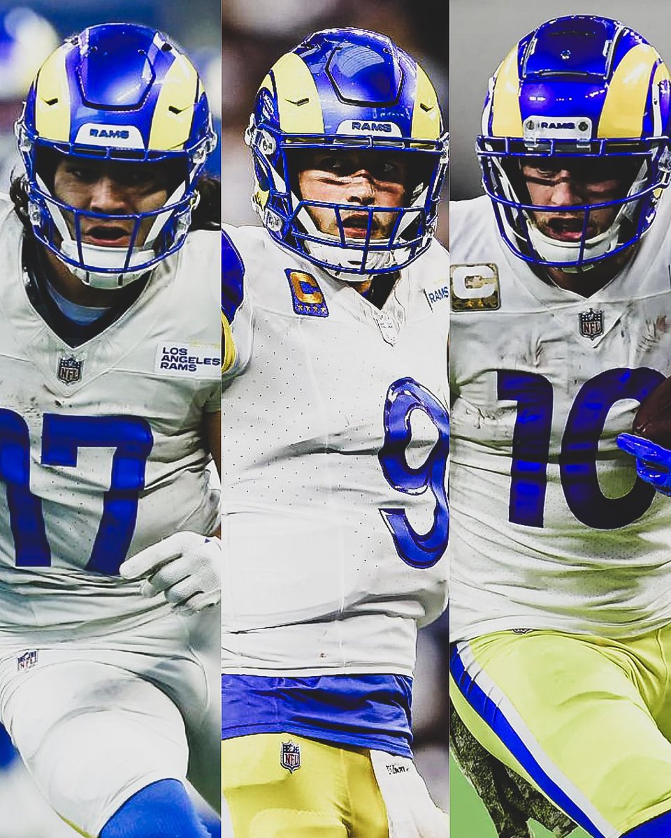 Three-headed 🐐 - Follow @rams_dfa for daily rams content, I post daily regarding the Rams 💙💛