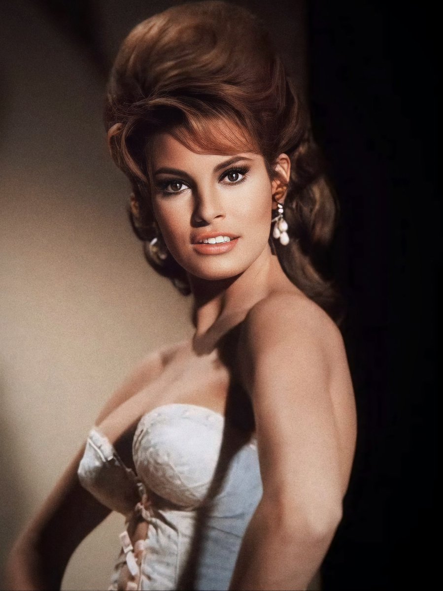 Seductive in white (or any color) Raquel Welch proves that sex appeal never goes out of style.