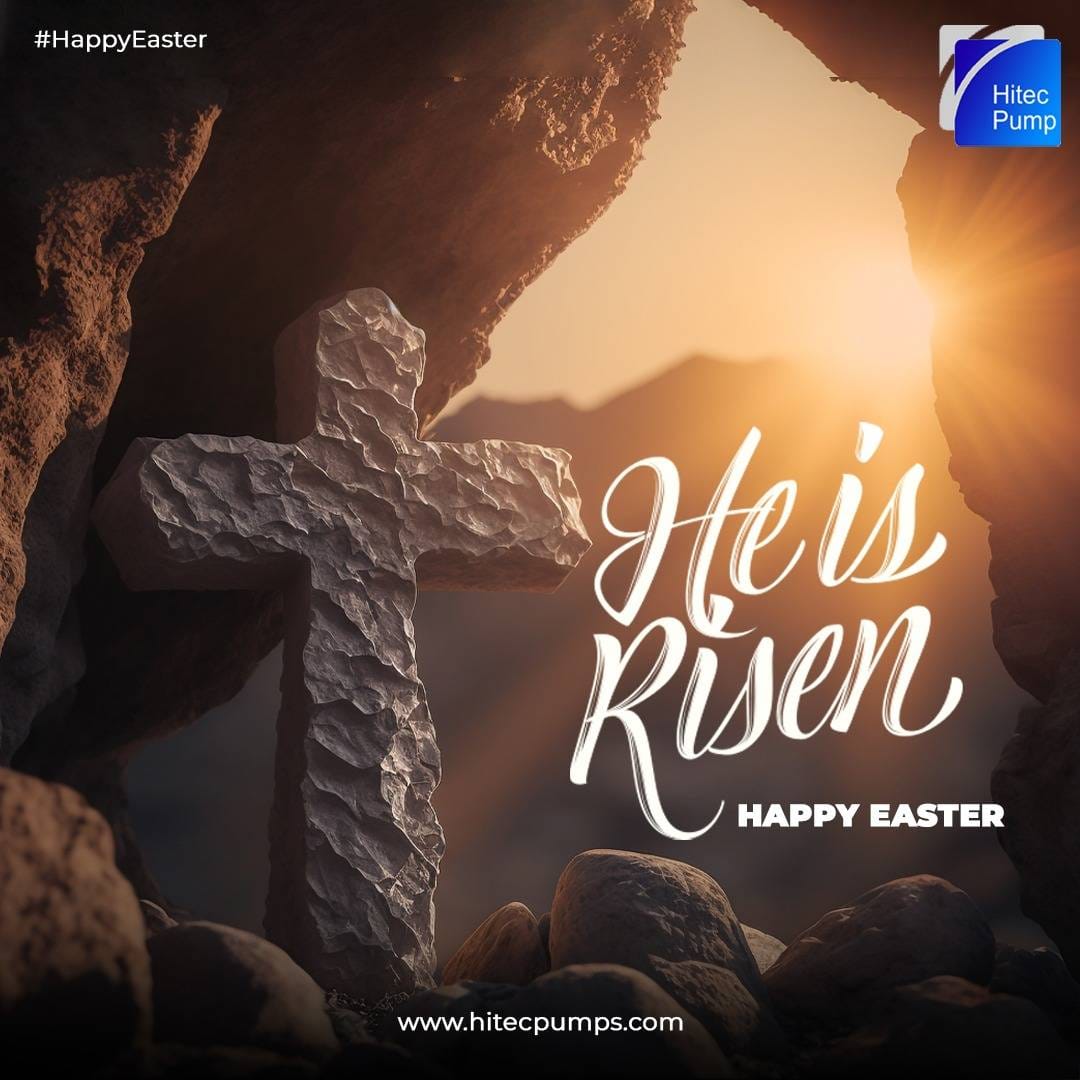 hitecpumps's tweet image. "He is not here, for he has risen, as he said. Come, see the place where he lay."
Matthew 28:6
Happy Easter, from our hearts to yours! 

#HappyEaster #EasterJoy #SpringtimeBliss #EasterBlessings #CelebrationTime #FamilyLove #JoyfulMoments #EasterMagic #SpreadLove #jesus