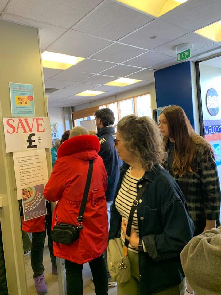 Fantastic Vegan Fair at CREW today! More than 250 people came to sample the delicious food. Next vegan fair is 27th April 💚
The production of plant-based foods requires less land, fewer resources, & produces vastly fewer greenhouse gas emissions. 
#veganfortheplanet
