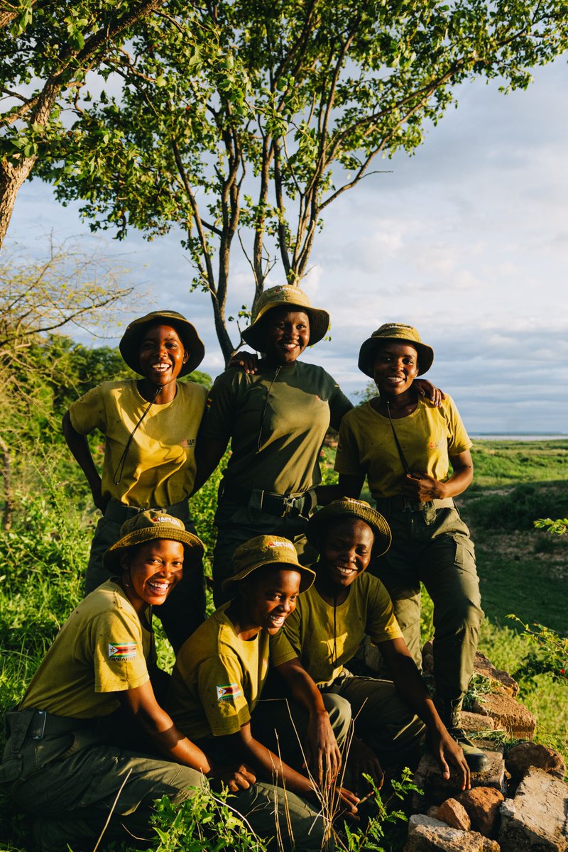 #InternationalWomensMonth 2024 We would like to acknowledge the work of @Akashiga women rangers team and wish them all the best in their work in protecting the wildlife of Zimbabwe! Photo: Steven Dean