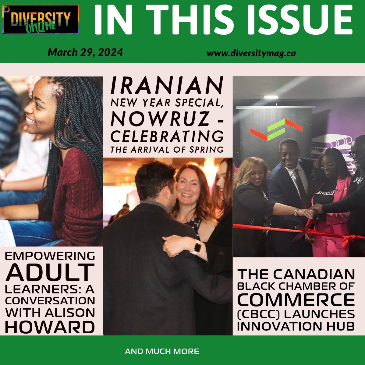 diversitypluss's tweet photo. Diversity Online for the week in English, French, and in videos and photos https://t.co/3eQh4j6kau https://t.co/2qCA5ejiEv