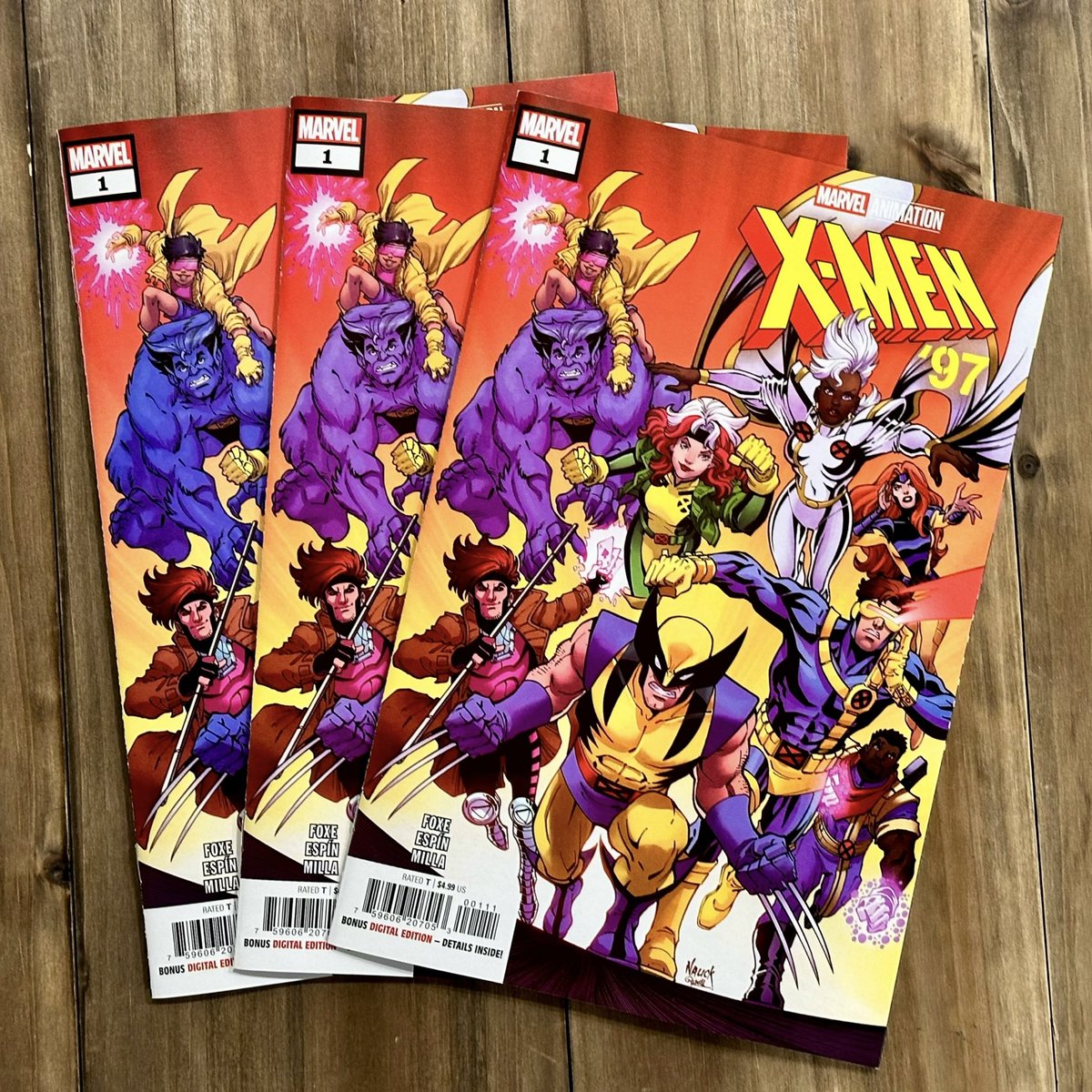 Comics & Crypto (@comicsandcrypto) on Twitter photo 🚨X-Men ‘97 Comic Giveaway🚨
In celebration of X-Men ‘97 and <a href="/elite_comics11/">Elite_Comics11 ⭕️</a>’s upcoming Virtual Comic Con, we’re giving away 3 copies of X-Men ‘97 #1!
The Virtual Comic Con, “@ Con,” is happening April 3rd - 8th on the Elite Comics 11 Instagram page. The event will include 🚨X-Men ‘97 Comic Giveaway🚨
In celebration of X-Men ‘97 and <a href="/elite_comics11/">Elite_Comics11 ⭕️</a>’s upcoming Virtual Comic Con, we’re giving away 3 copies of X-Men ‘97 #1!
The Virtual Comic Con, “@ Con,” is happening April 3rd - 8th on the Elite Comics 11 Instagram page. The event will include