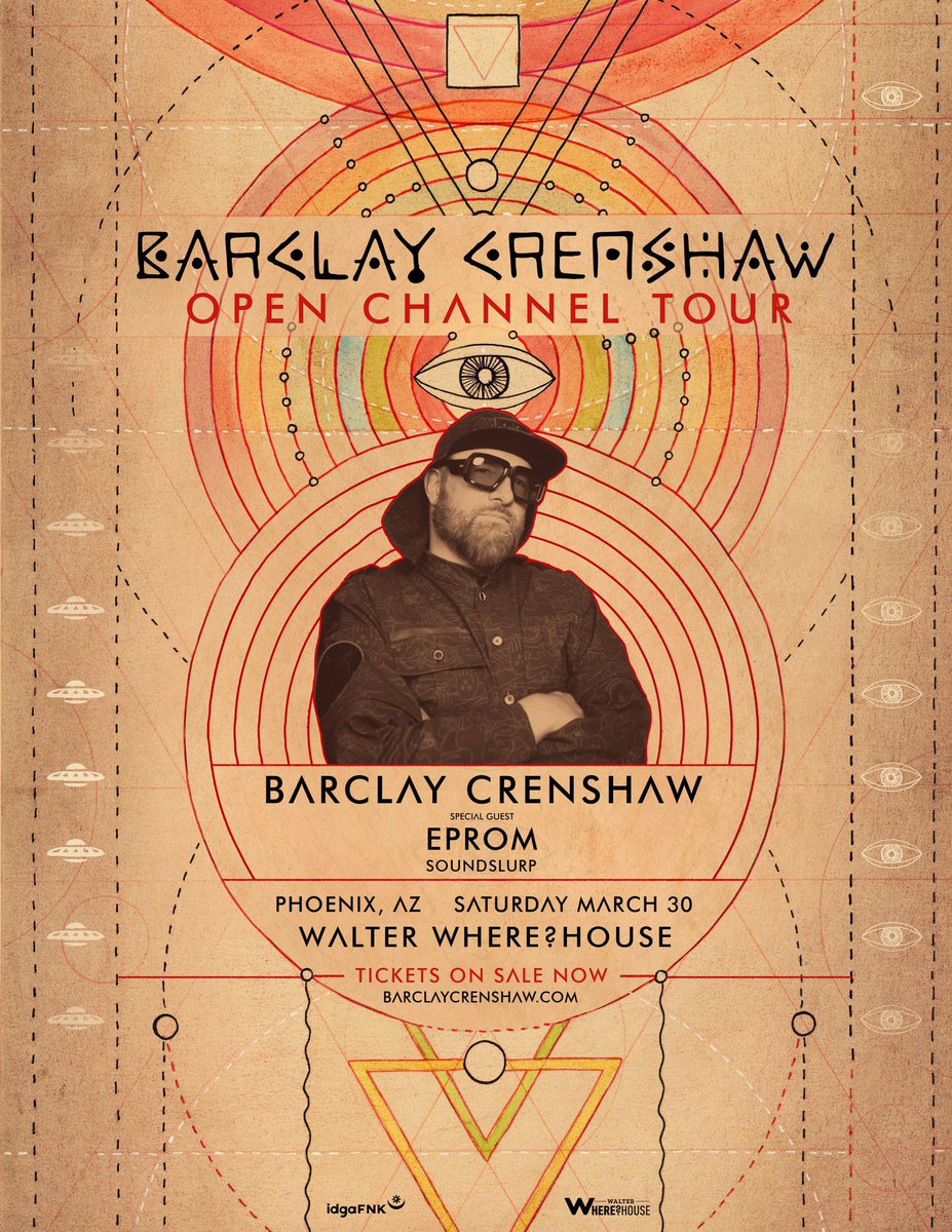 Phoenix tonight with the legend <a href="/BarclayCrenshaw/">Barclay Crenshaw</a> got 90 minutes of bangers locked in 4 u