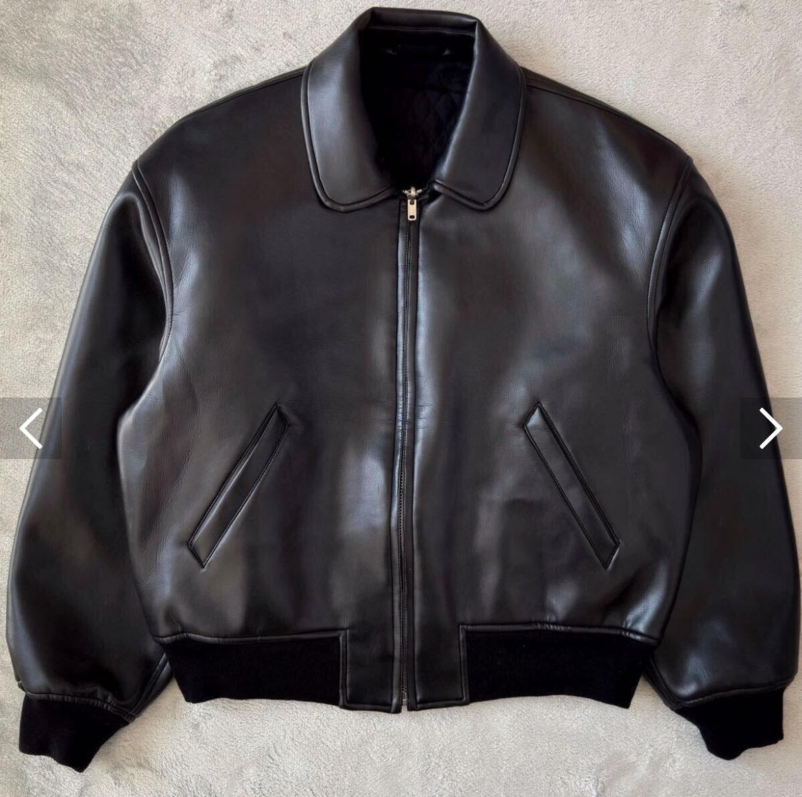 1989 Comme des Garçons Homme Plus reversible bomber jacket