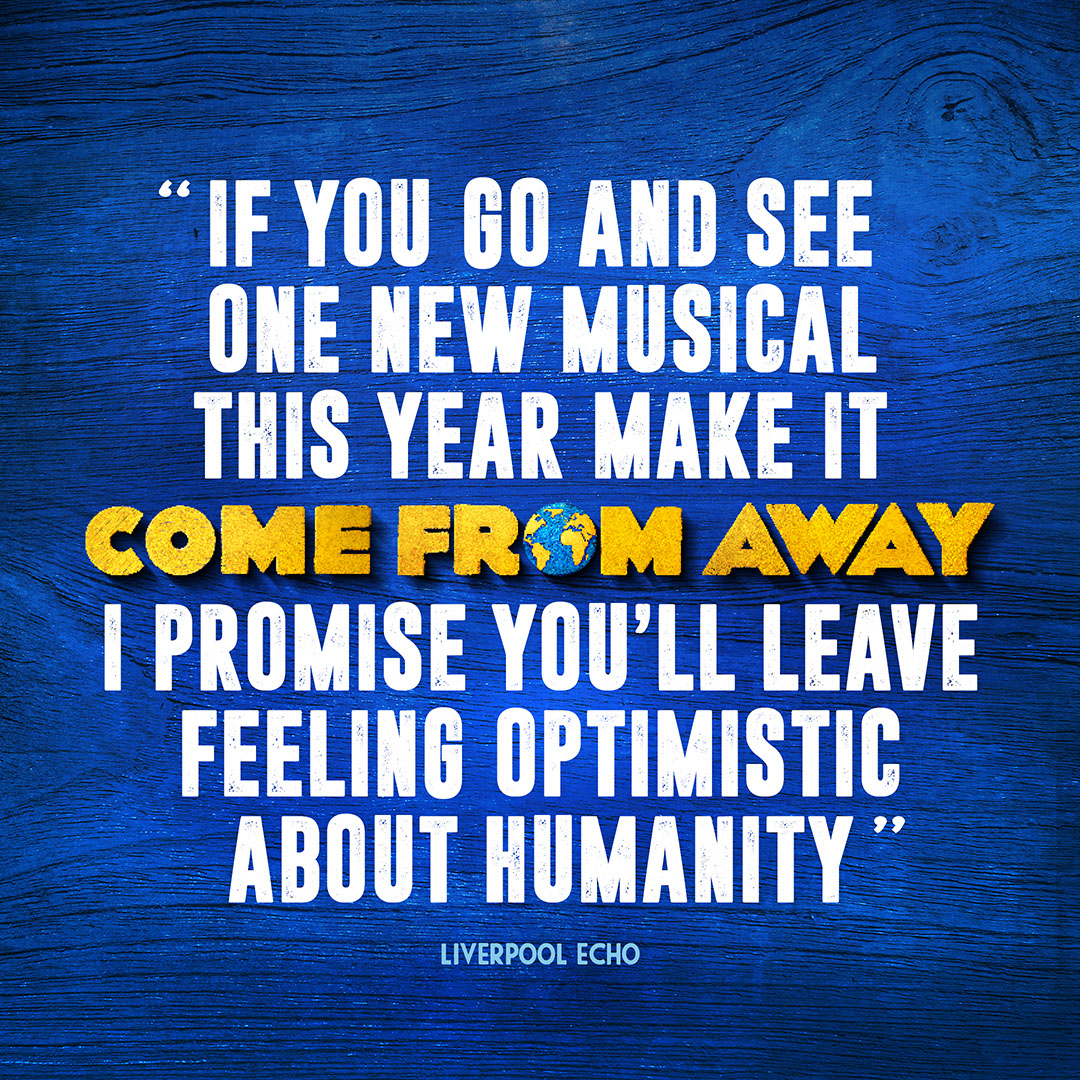 It's nearly time to welcome you all to The Rock! 🌍 @ComeFromAwayUK takes to our Lyric stage from 09 - 13 Apr. With limited tickets remaining, don't miss this celebration of hope, humanity and unity! 🎟️ bit.ly/49Fw306