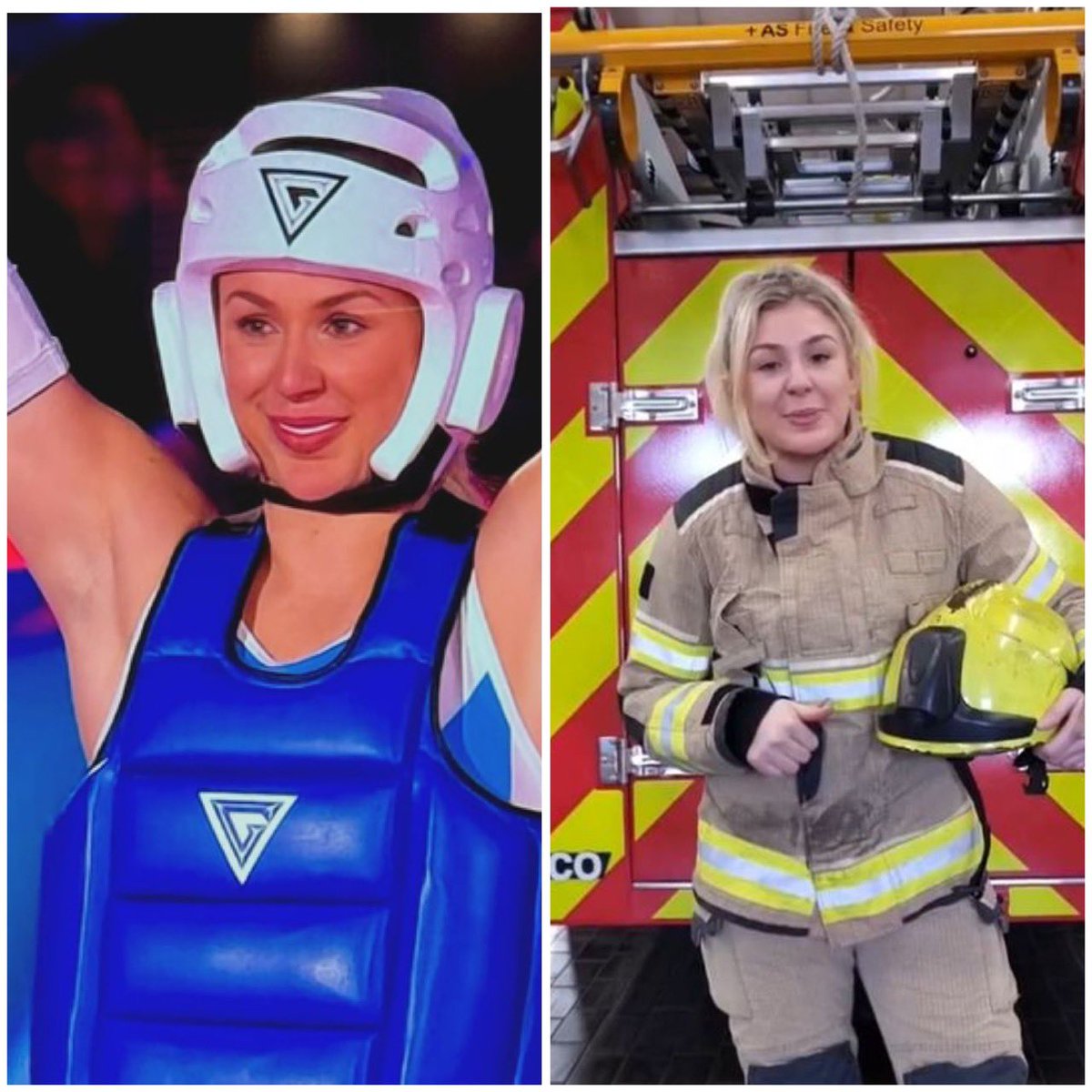 Congratulations to our colleague from @SYFR Firefighter Bronte Jones - runner up in #Gladiators 2024 - a fantastic role model for anyone looking at the Fire & Rescue Service as a career, especially women and girls #ThisGirlCan #ThisGirlDid