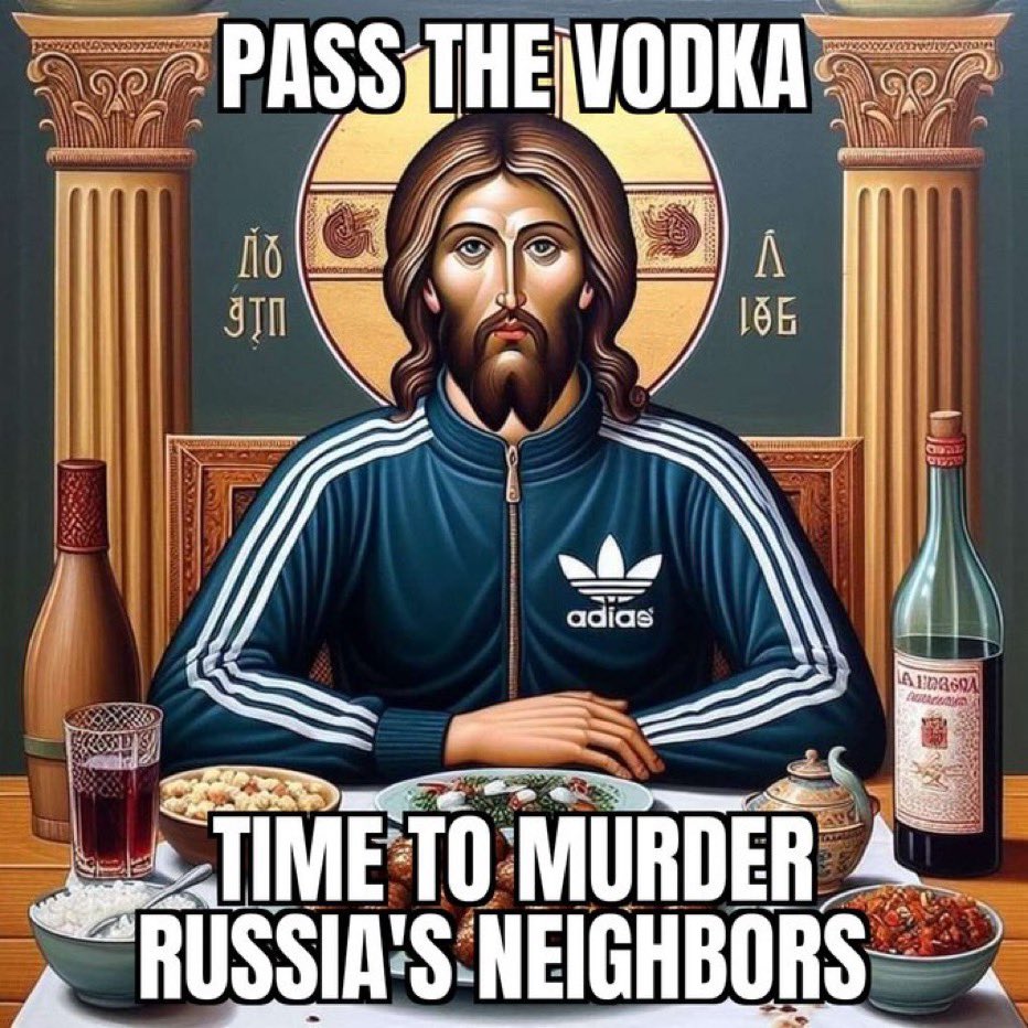 CdnFella's tweet photo. @Dpol_un Agrred!

russia is #notmyvalues 

Mind you,
Russia only has vodka as a value https://t.co/jOD0oOyzBd