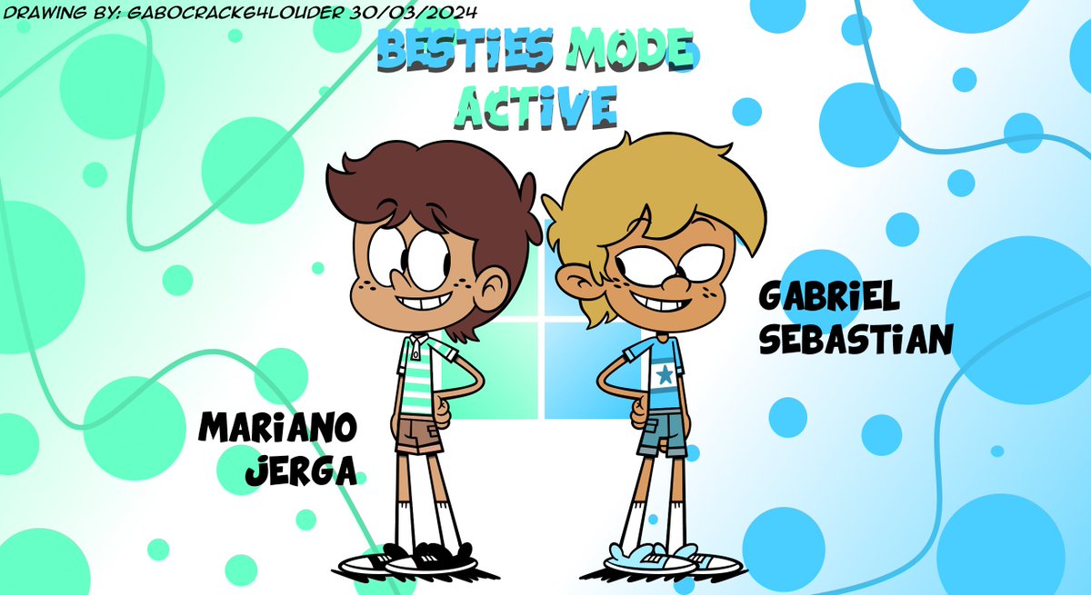 gabocrack64's tweet photo. Besties Mode Active๐โจโ๏ธโโจ๐
#gabocrack64 #gabocrack64louder #gabocrack64oc #gabocrack64ocs #theloudhouse #theloudhouseoc #theloudhouseocs #theloudhousestyle #cute #cuteart #cutekid #myocs #oc #ocart #kids #friendship https://t.co/iKqWJEeVxo