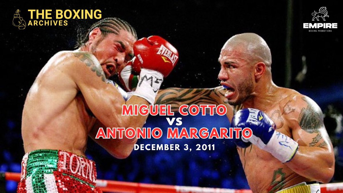 New file from the Boxing Archives… Cotto vs Margarito - Watch and subscribe to #empireboxing on @YouTube link here:
youtu.be/0-t9y2NBbNk?fe…
-
@BrickhouseVent1 
@GrassJames 
-
#boxinghighlights #boxingnews