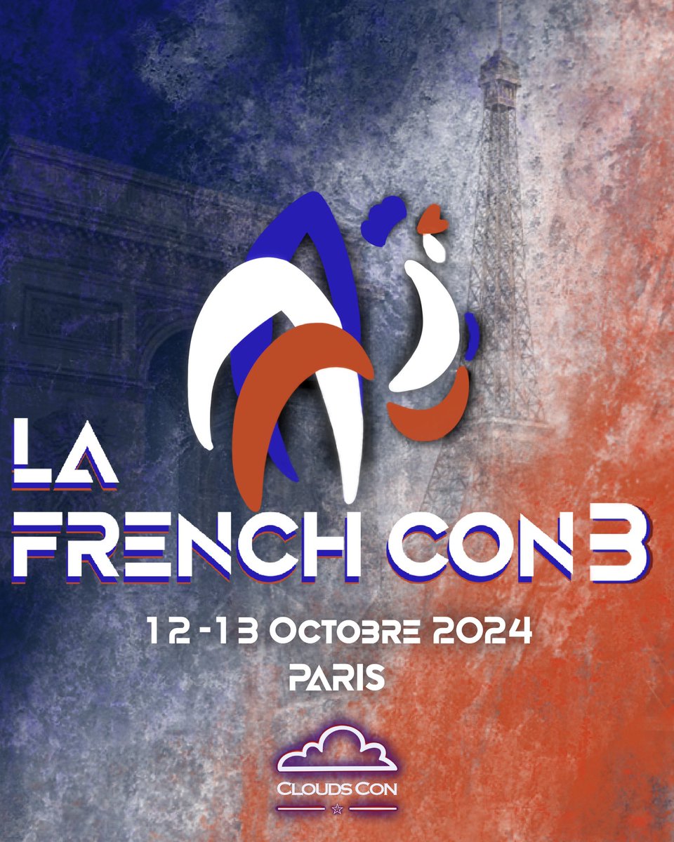 #LaFrenchCon3 aura lieu les 12-13 Octobre 2024 à Paris 🇫🇷 3 guests ont déjà confirmé leur présence 🤭 Annonces bientôt ! Embarquez avec nous dans une nouvelle aventure française 🫶🏻