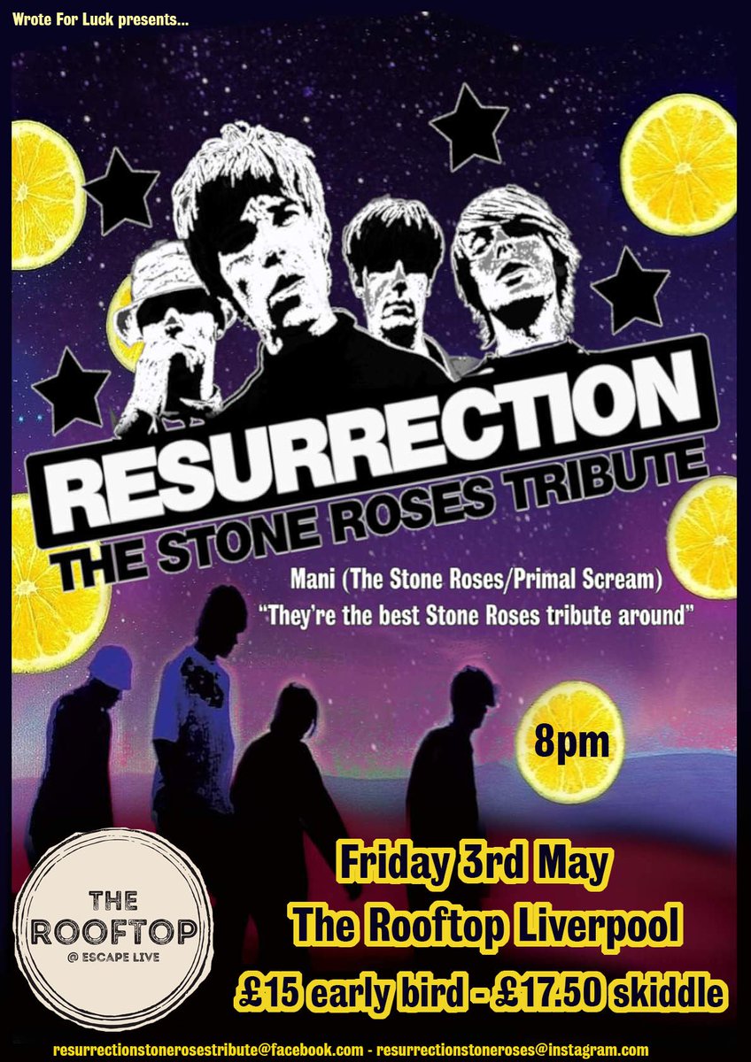 Liverpool - Rooftop Live Friday 3rd May. 
skiddle.com/whats-on/Liver…