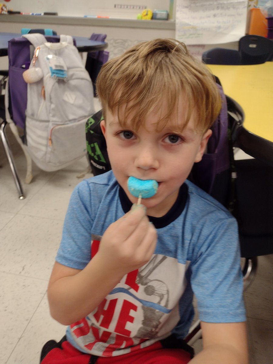 Our Peeps tower challenge also turned into a taste testing adventure. We also had a creature creation.