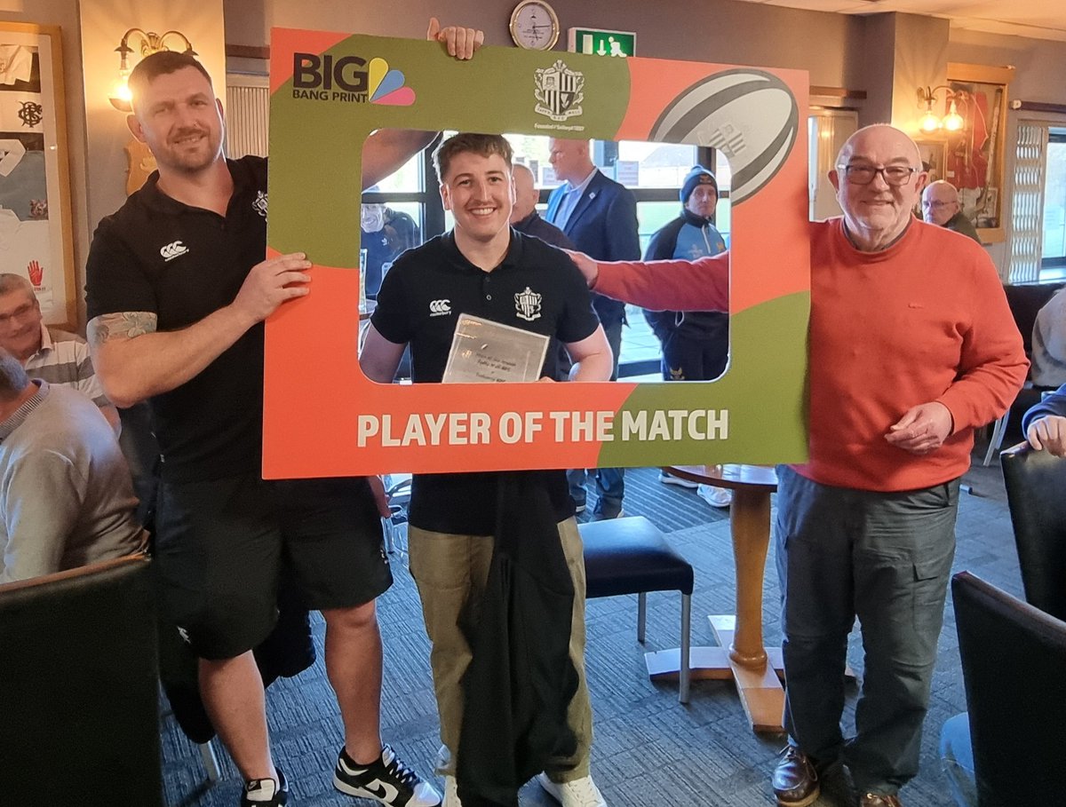 TaffsWellRFC's tweet photo. Congrats to Josh Walsh who was our @GwaelodInn Man of the Match for an outstanding display in the loose today 💪 Da iawn Josh #UptheWell ⚫️⚪️⚫️ https://t.co/wr46DRo66B