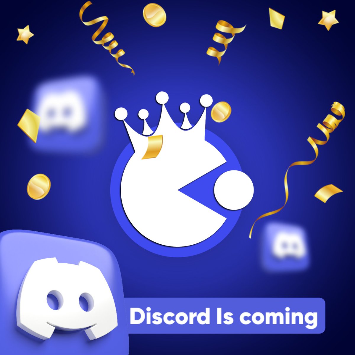 🔵 Discord server coming soon that's it that's the tweet 💙