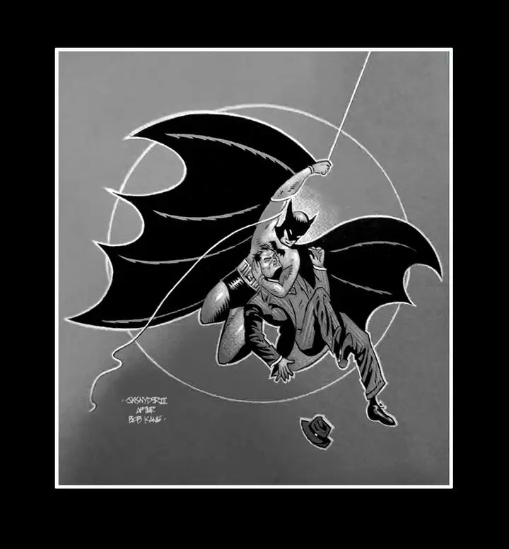 Batman commission based on his first appearance on the cover of Detective Comics #27 1939 #Batman85 #batman #dccomics #bobkane #billfinger #jerryrobinson