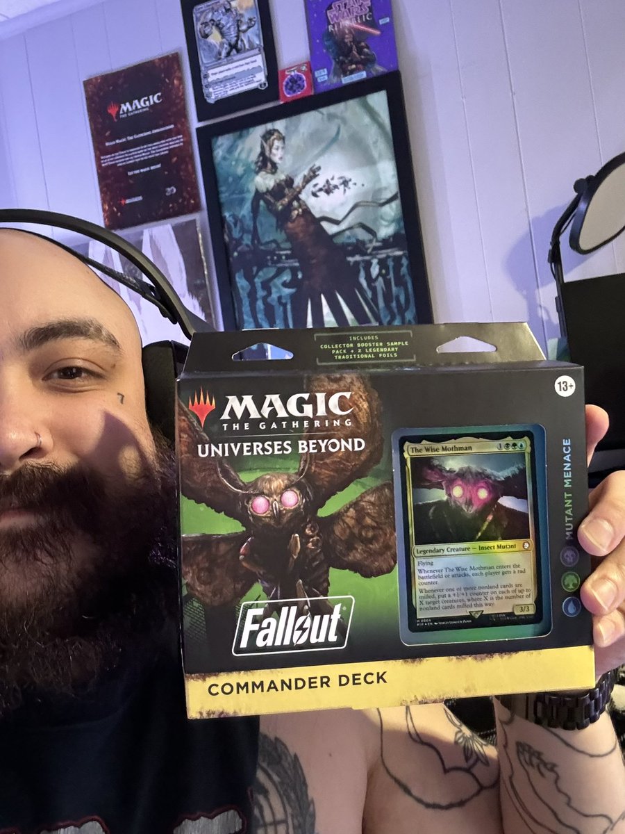 Y’all wanted it, you got it🦋

I’m giving away a free Mutant Menace commander deck (with a special unannounced something extra of equal or greater value to the Mothman deck😳😱)

All ya gotta do is 

Like
Retweet
Follow me

Winner picked 4/5

US only