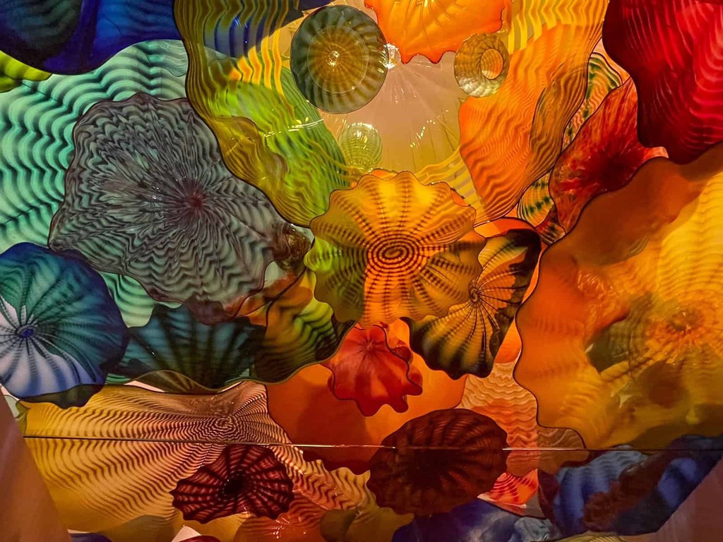 If you have never seen Chihuly's spectacular blown glass, head to Oklahoma City for one of his largest exhibits in the world! Read more 👉 bit.ly/49MlfN3 #OklahomaCity #OKC #Travel #TravelTips