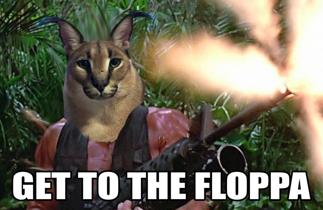 GET TO THE FLOPPA 🚁