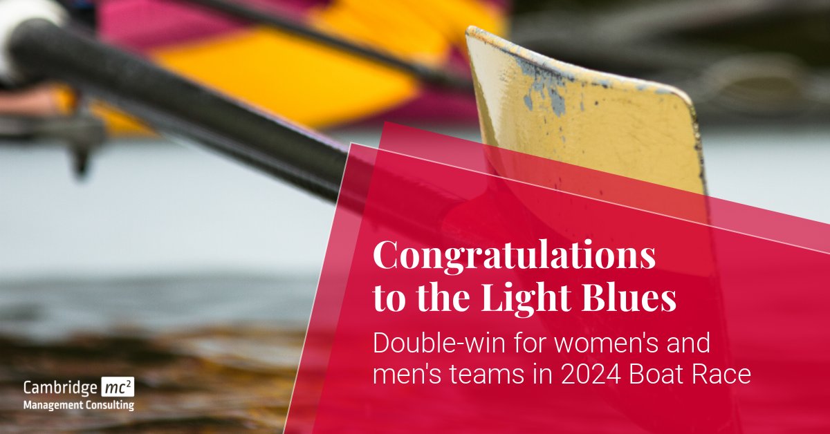 Thrilled to celebrate with everyone in Cambridge today as our Light Blues clinched a resounding double victory against Oxford in the 2024 Boat Race. 

A huge effort, especially from Matt Edge—we're glad he's ok.  🚣‍♂️🚣‍♀️ #CambridgePride #BoatRace2024 #DoubleVictory