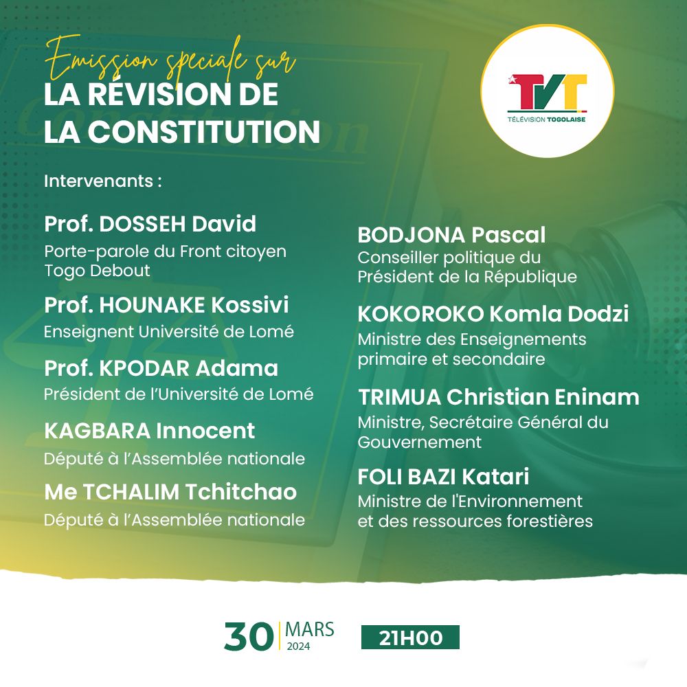 Ministère de la Communication, Médias & Culture (@communicationtg) on Twitter photo 