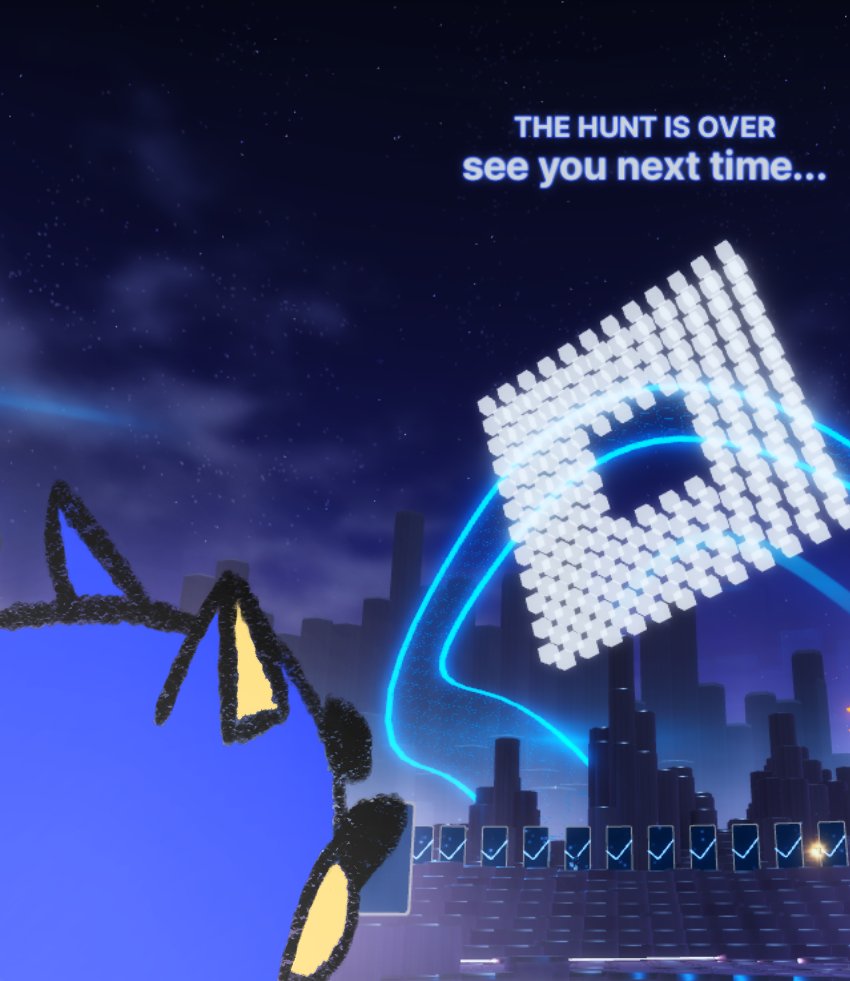 DailySunky's tweet image. Day 158: It's over
----------------------------------
#Roblox #RobloxTheHunt #Sunky #Sunkyart #Sunkyfanart