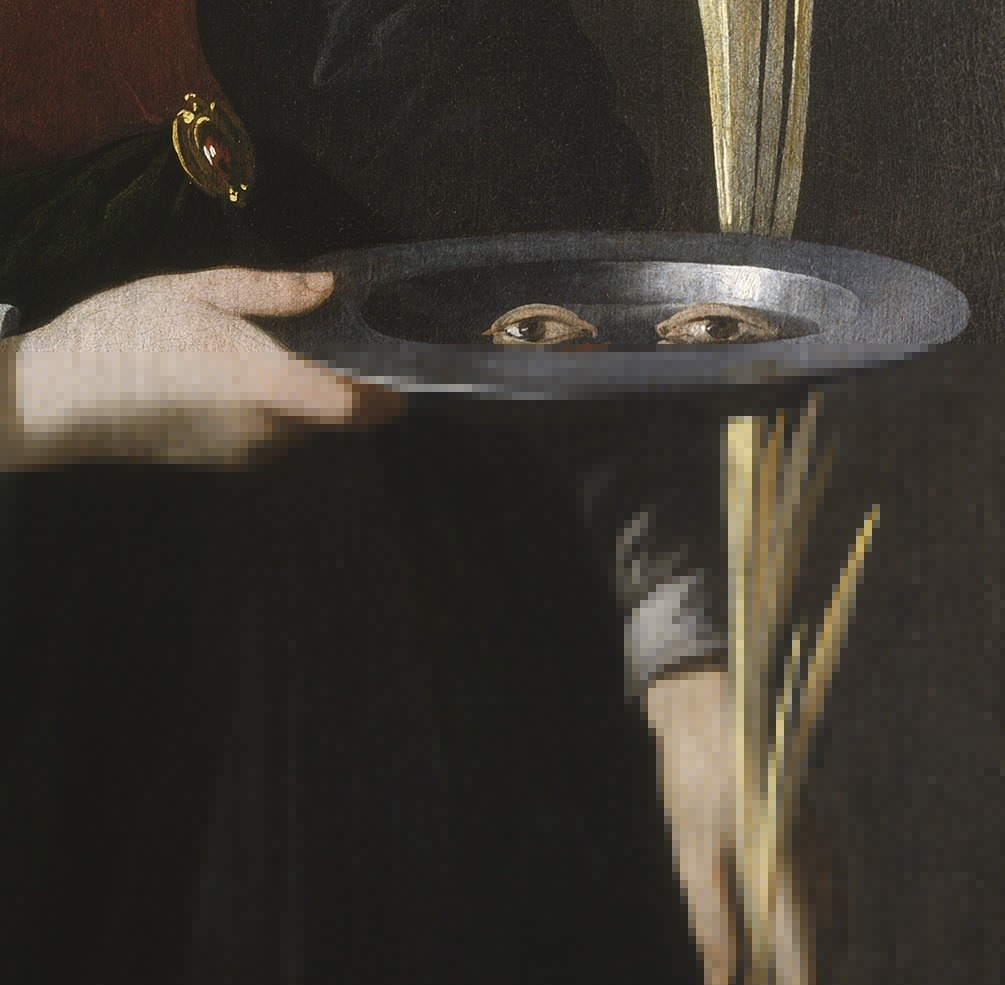 solisolsoli's tweet image. Saint Lucy’s eyes, c. 1635, by Francisco de Zurbarán