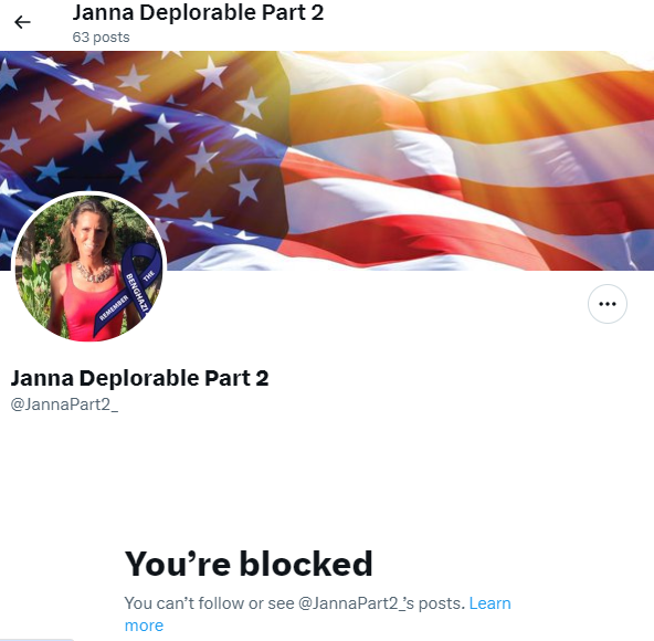JannaPart2's tweet photo. 😍🤩😍 Yo !!! 

JUST #SoYouKnow ... This @JannaPart2_ TROLL AIN'T ME !!! 😠

Though #ImitationIsTheSincerestFormOfFlattery 😜 

#WhoeverThisIs IS a #Fake AND a #Poser who BLOCKED ME !!! 😂😂😂

The WORLD couldn't HANDLE more than #OneOfMe !!!

Woohoo !!! 🌞🎉😎💥🥳🔥 

#MAGA ❤️🇺🇸 https://t.co/5OipBzt53i
