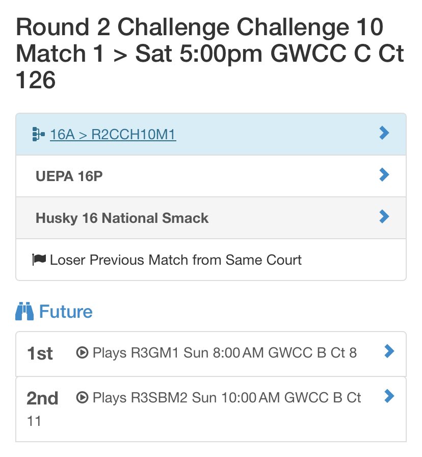 Day 1 pool: 3-0 Day 2 pool: 3-0 — now to challenge match today @ 5pm court 126 ✝️🧡🏐💙 #UEPA16P #13