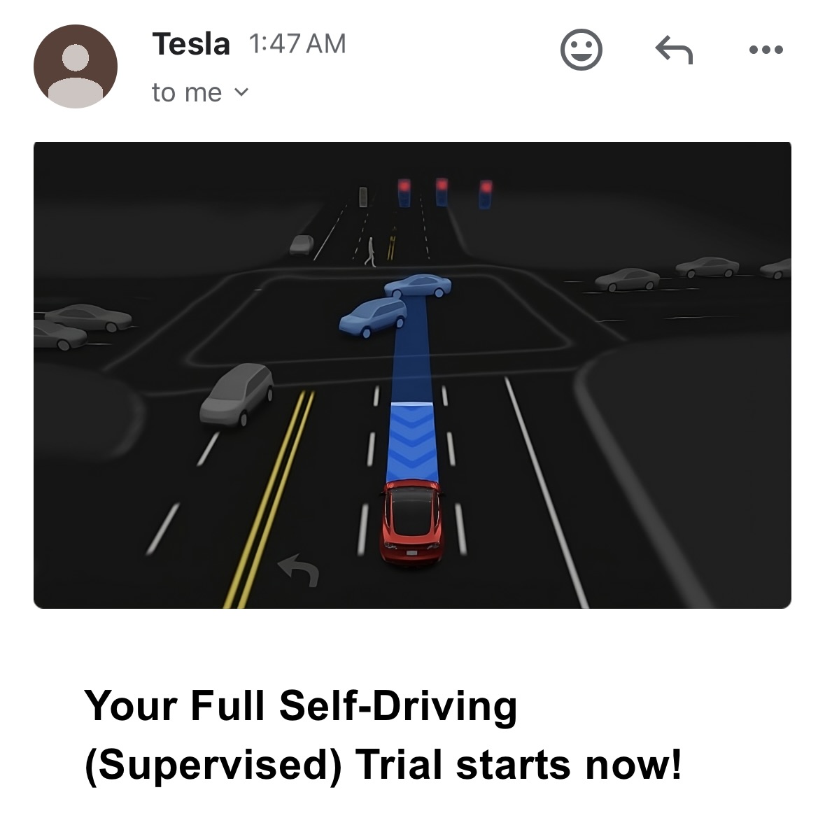 My car updated last night and now it can literally drive itself. I love technology!