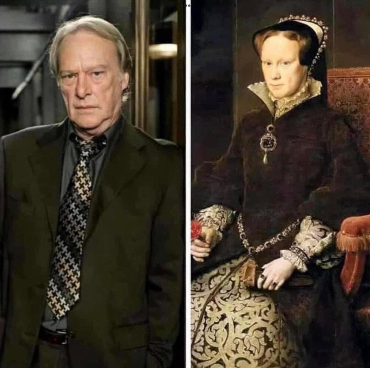 Has anyone ever seen Dennis Waterman and Mary Queen of Scott’s in the same room at the same time before?