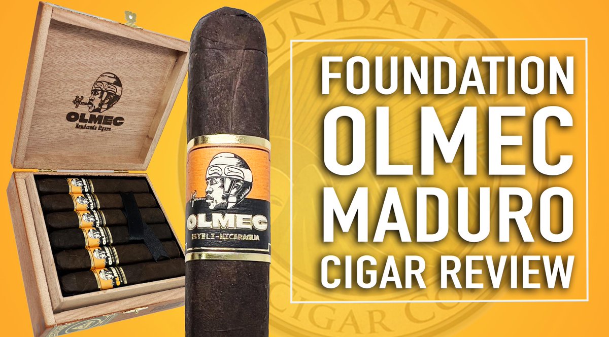 Foundation's Olmec Maduro is going under the hot light! Fans of Mexican San Andres Cigars, here's your sign! Watch Link: cigarsdailyplus.com/foundation-olm…