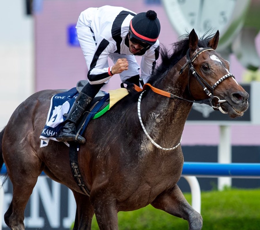 I’ve always wanted this to happen.. our Saudi champion jockey Adel Alfouraidi winning a group 1 race in an international level. The whole world today watched Dubai World Cup event and so many will remember his name. Honestly, he is one of the best internationally.. so proud! 👏