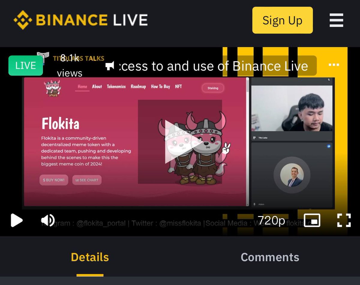 8.1k viewers on Binance Live 🚀🚀🚀🚀🚀