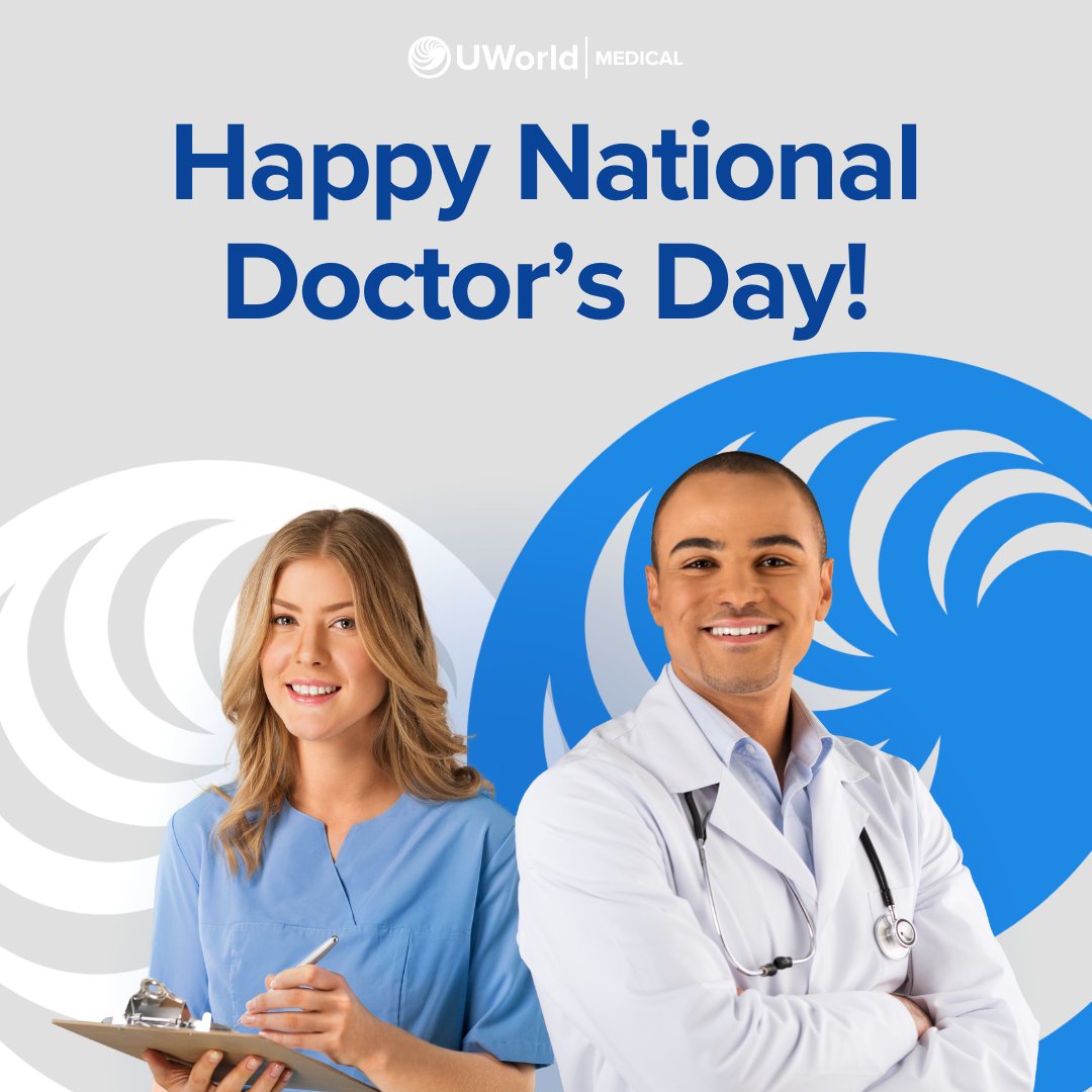 Today is National Doctors Day, commemorating the first ever use of anesthesia during surgery by Dr. Crawford Long in 1842. Help us celebrate by thanking a doctor who’s made a difference in your life! #NationalPhysiciansWeek #Physicians #NationalDoctorsDay