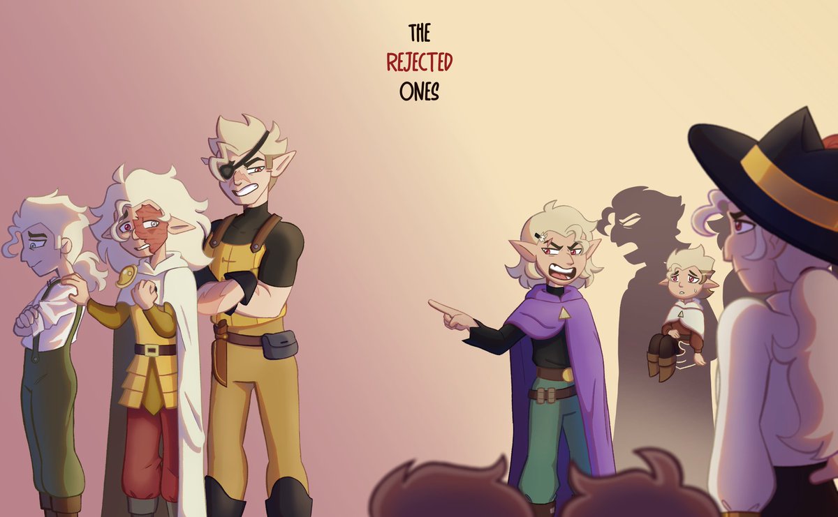 ❌The Rejected Ones❌

Caleb along with those two are rejected by the other Grimwalkers... The three of them didn't make the best decisions in life.

#toh #theowlhouseau #TohEsquizoAU #tohhunter #calebwittebane #grimwalker #huntertoh #goldenguard #tohgoldenguard #wittebros