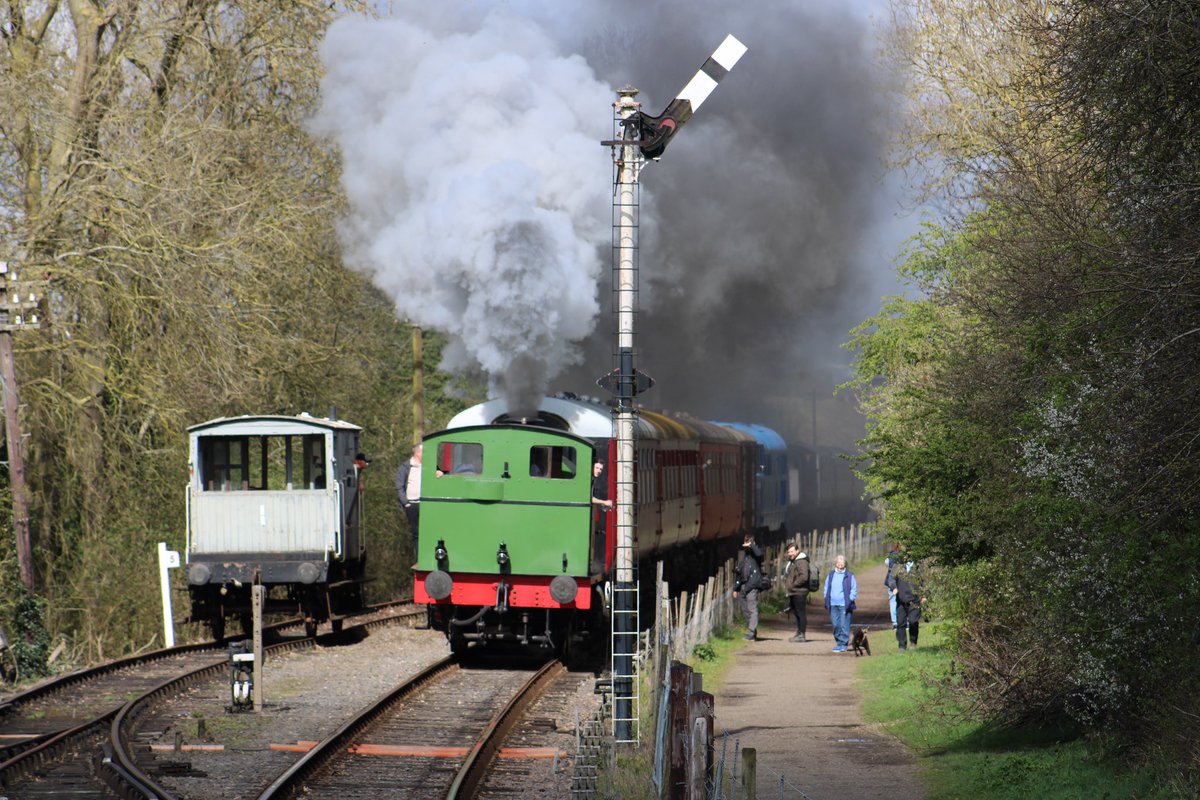 @NLRailway for the opening of Boughton Station 30.3.24 Very efficient but relaxed and a few hours passed very quickly.