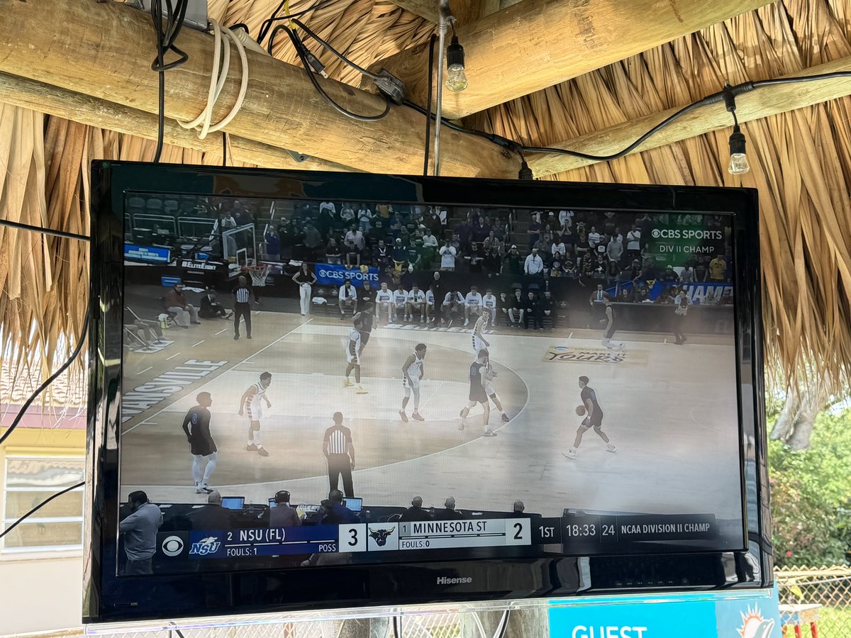 Let’s go Sharks!!!  Trying for back-to-back National Championship in D-II. #GoSharks #FinsUp #alum