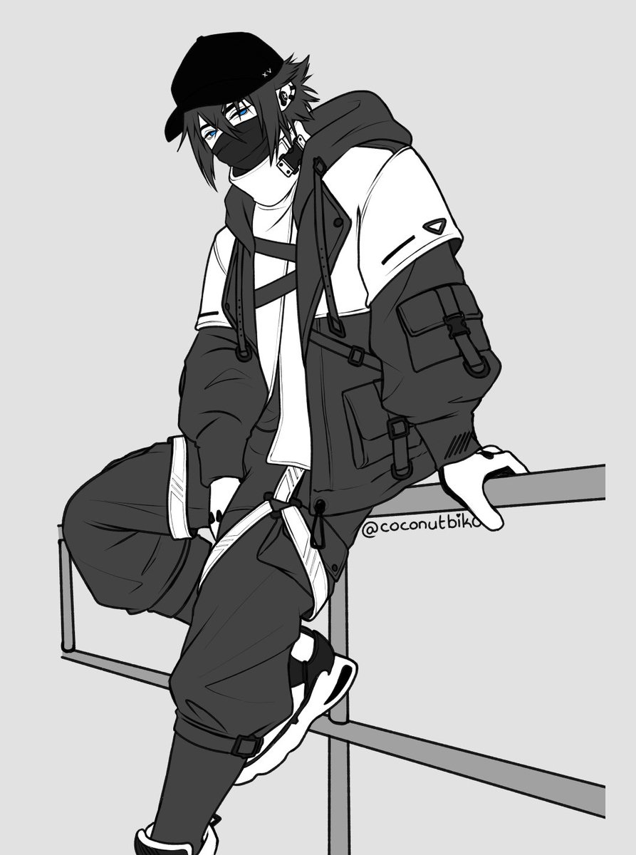 Noctis in techwear

(Sorry had to repost, I wasn't happy with the greyscale)