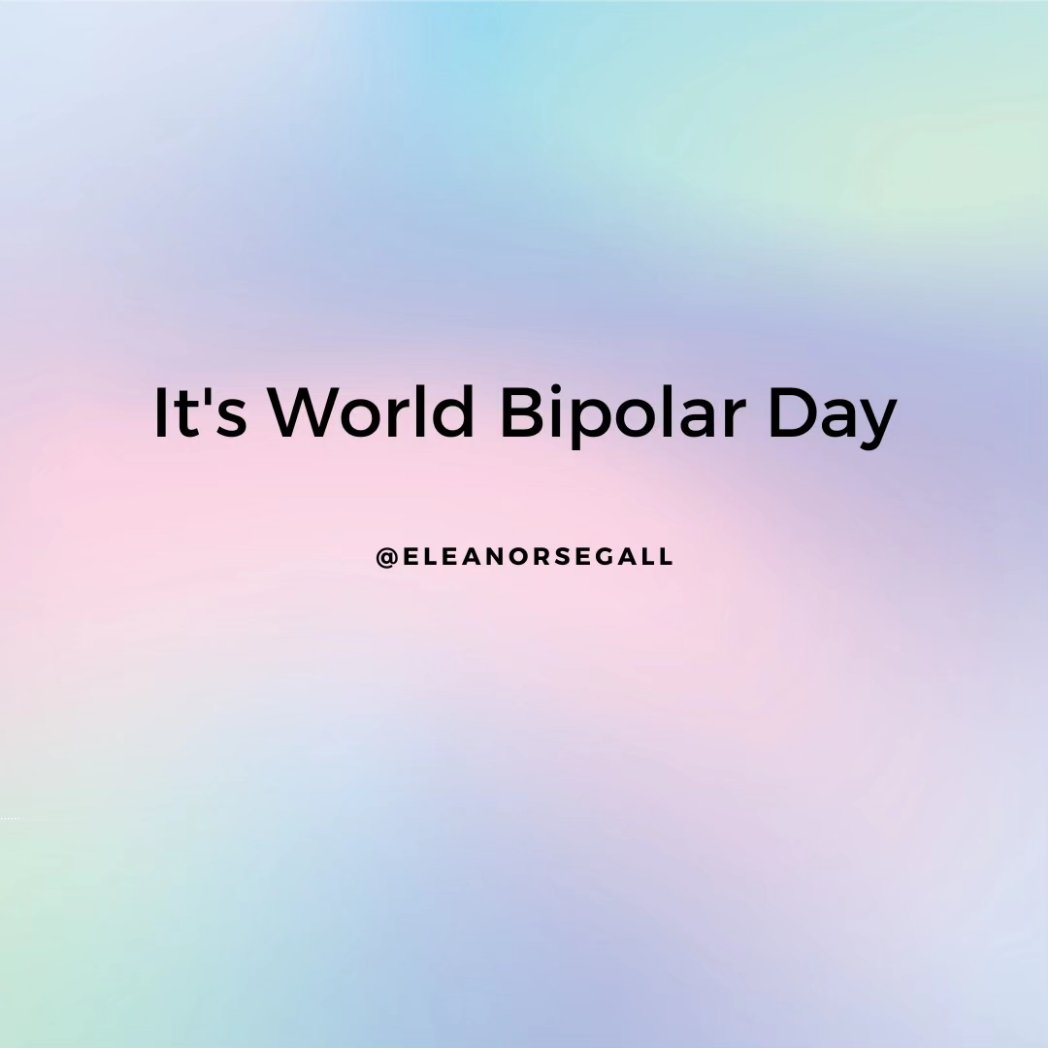 Today is #worldbipolarday and its a day where we raise awareness globally about living with bipolar disorder.🌻 When I had my first depressive and manic episodes in 2004; I was a teenager and had no idea what was happening to me....(text in image) #worldbipolarday #bipolar