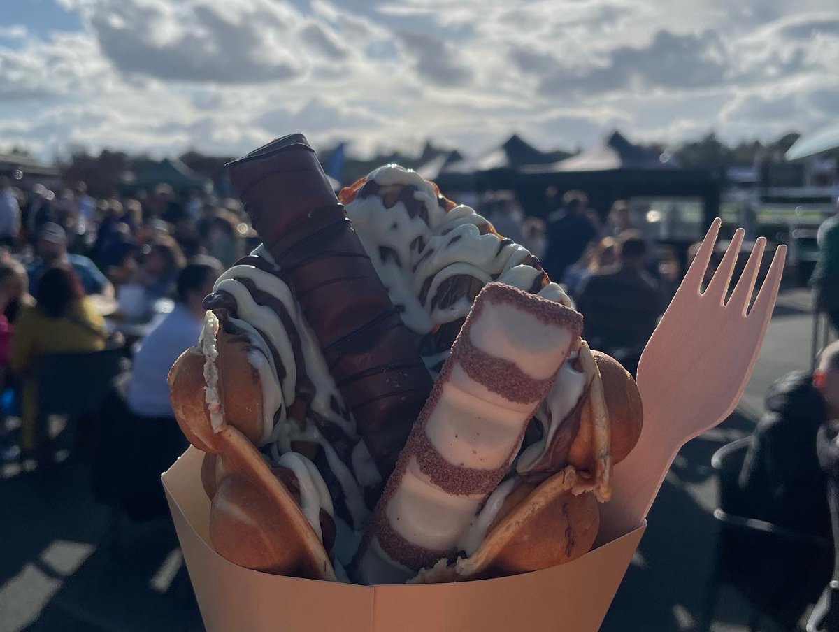 Day one is a wrap! 🎉 Thanks to all our lovely visitors for making it special. Join us again tomorrow and Monday with gates opening at 10am both days. Don't miss out on more tasty treats and fun activities! See you there! #Chester #EasterWeekend