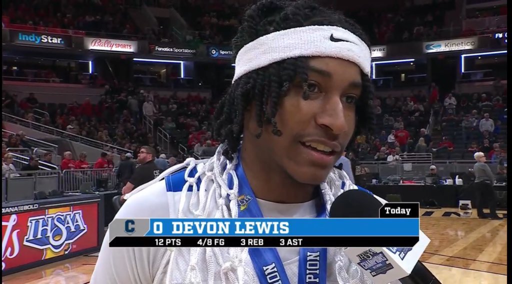 Stayed down! Did everything the right way! State champ! Congrats kid @devonjlewis0
