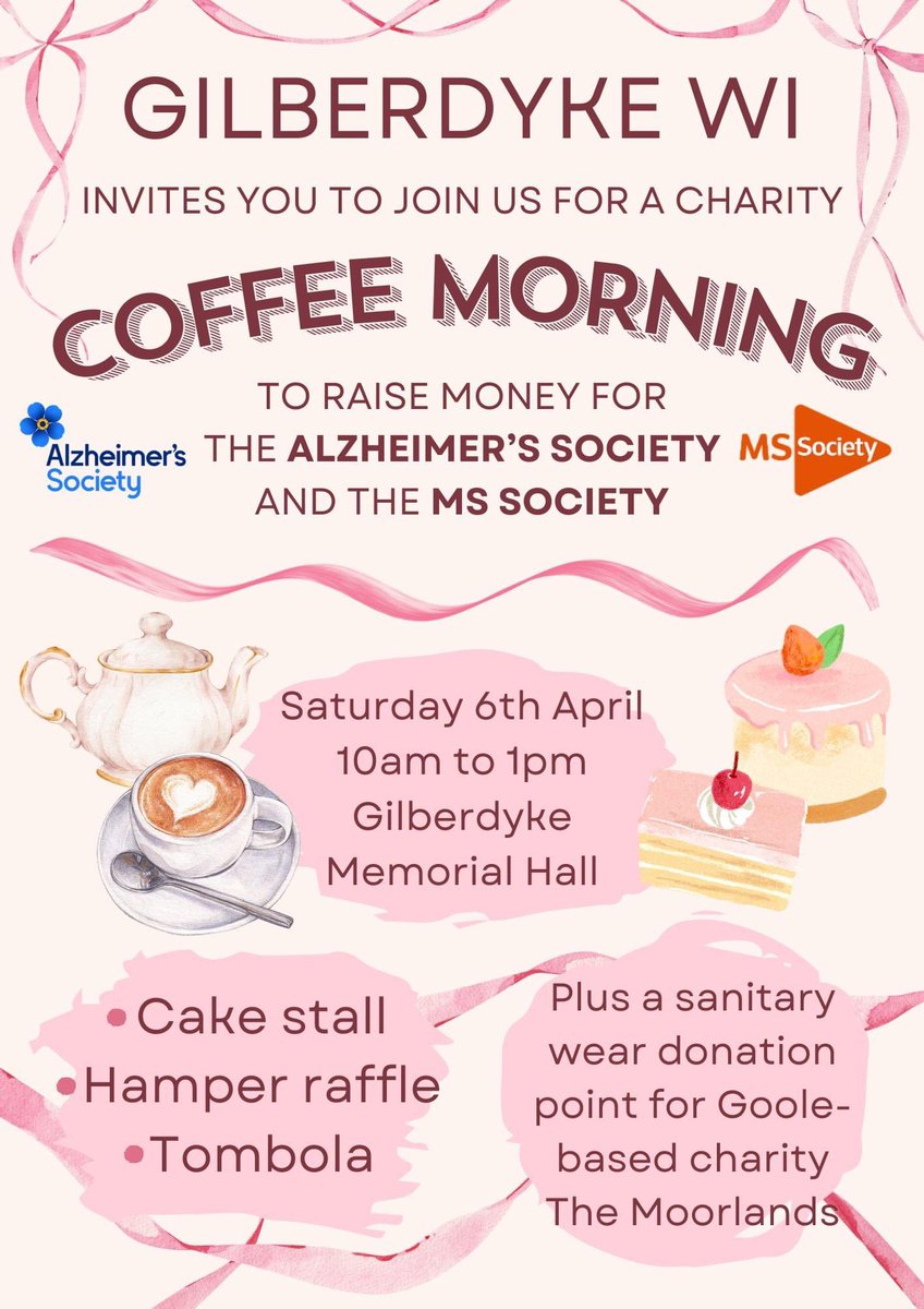 Everyone welcome! We are raising money for <a href="/mssocietyuk/">MS Society UK</a> and <a href="/alzheimerssoc/">Alzheimer's Society</a> 🧡💙