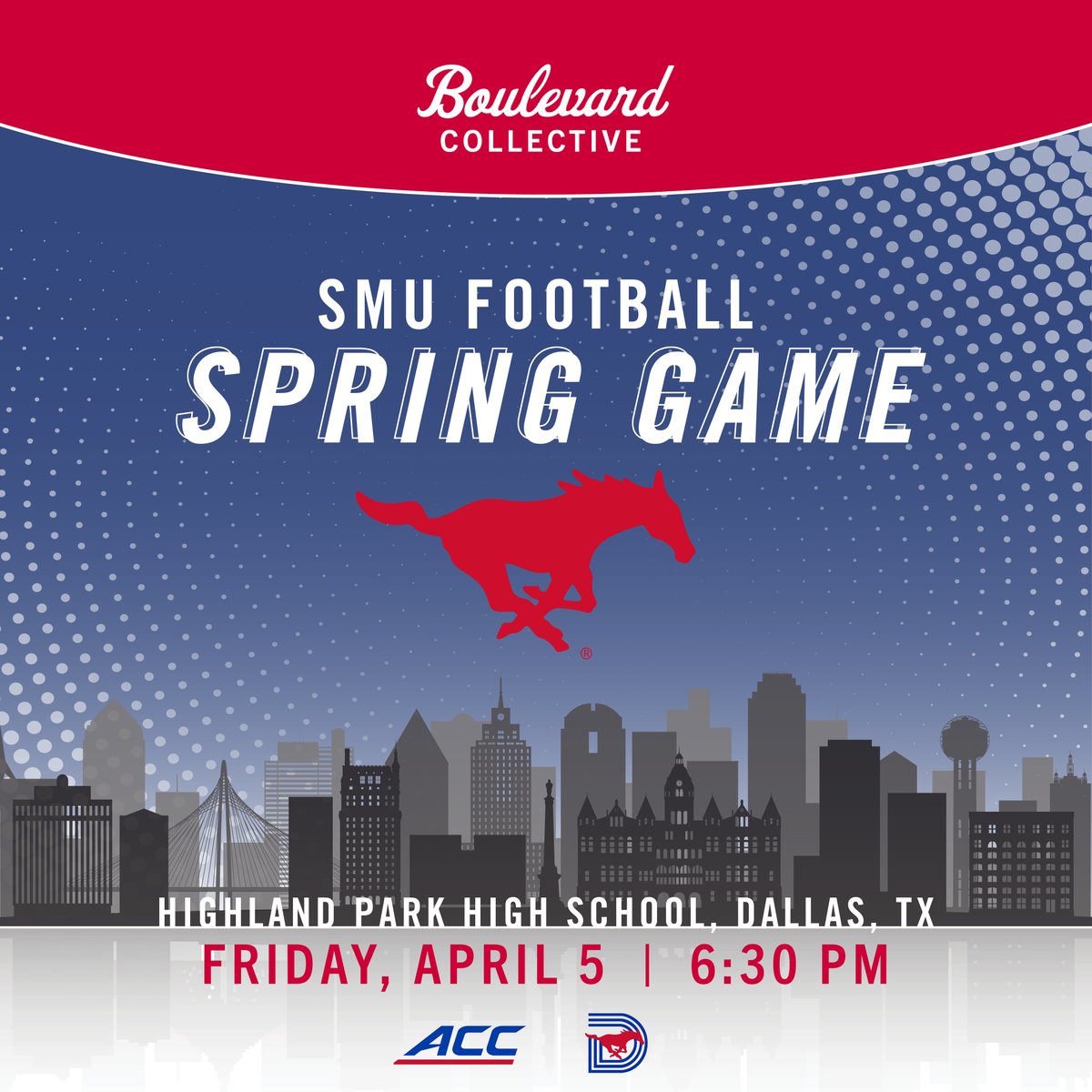 We're a week away from our Spring Game! 🏈 Tickets are free, so don't miss out on seeing our Mustangs in action. #PonyUpDallas 🗓️ Friday, April 5 ⏰ 6:30 PM 🏟️ Highland Park HS