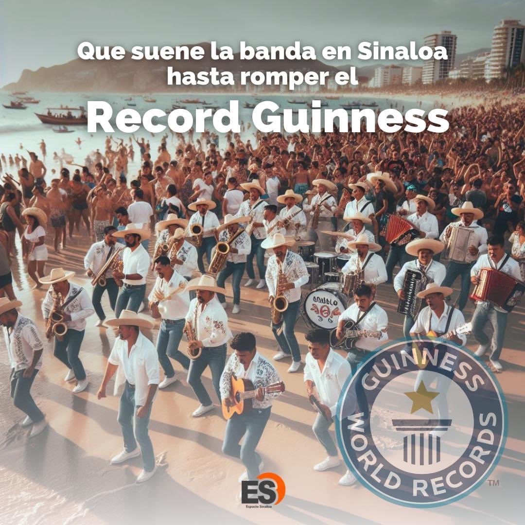 chaidez891029's tweet image. Los quisieron callar y ahora van por el récord 🤞🏻
🙌🏻 ¡La tocada de 🎺🥁 #Banda #Sinaloense 😍 más grande del mundo en #Mazatlán 🏝️! 

Esto se percibe como una respuesta a la percepción de imposición de reglas extranjeras sobre la cultura local.

Orgullosa de ser Sinaloense, viva…