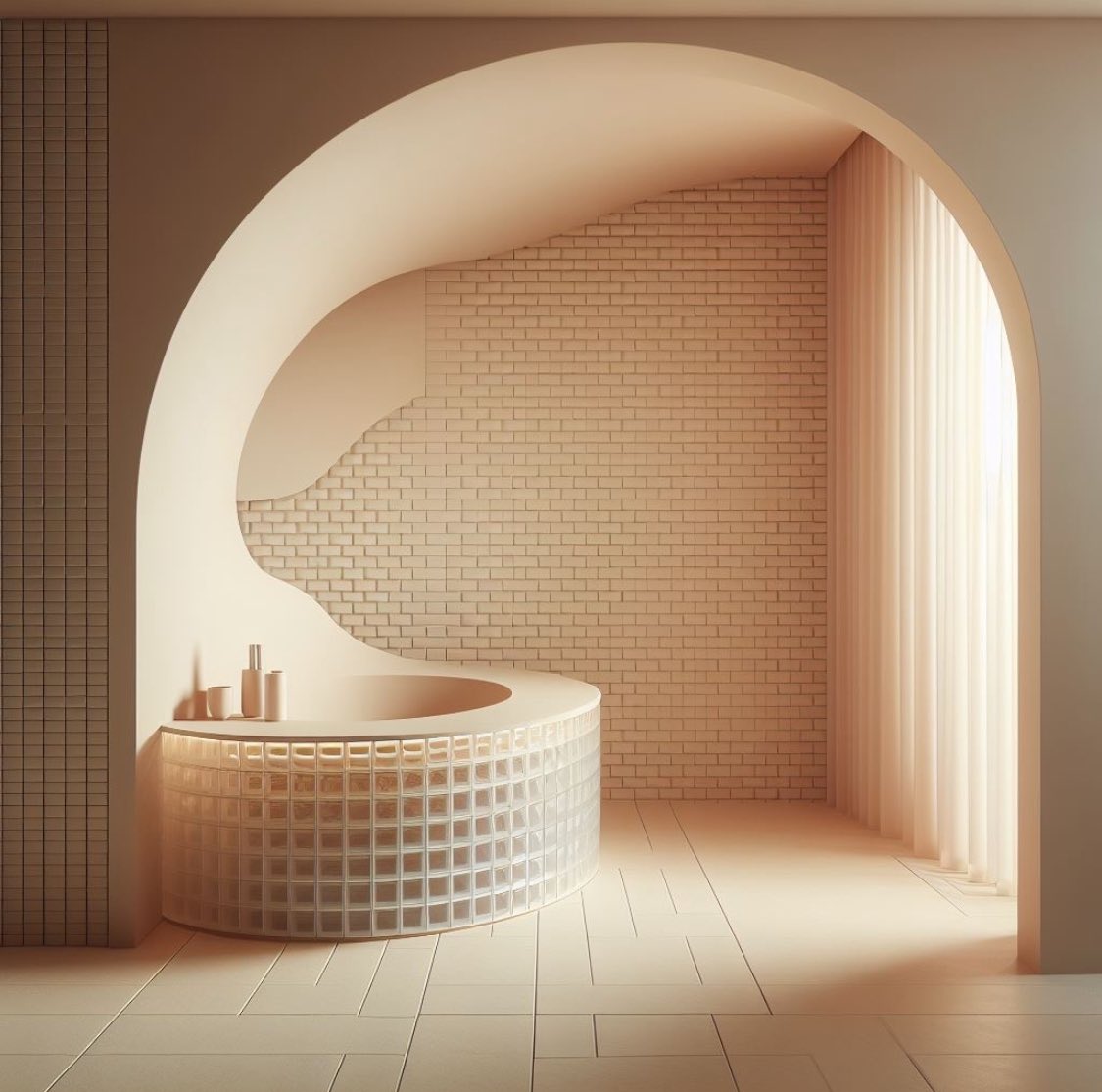 acafeole's tweet image. Fusionando terracota &amp;amp; pavés.

#proyectodeinteriorismo #3DModel #interiordesign #terracota #paves #deco #interiordesign