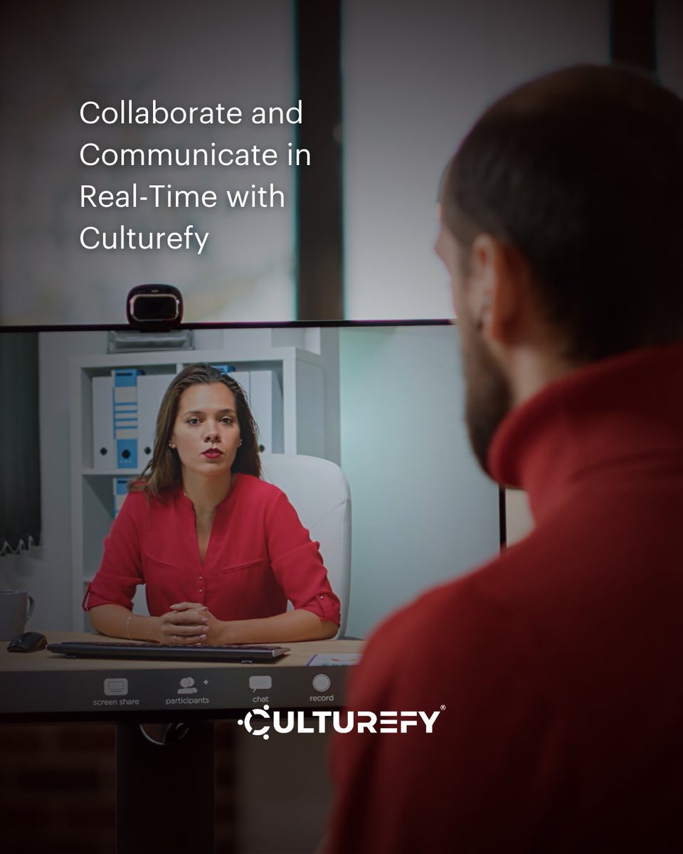 'Transform your workspace with Culturefy! 🚀 Embrace real-time communication and collaboration, fostering an agile, adaptive environment. With our platform, instant teamwork becomes your competitive edge. Stay ahead with #CulturefyCommunication. 🌐 #DynamicWorkplace