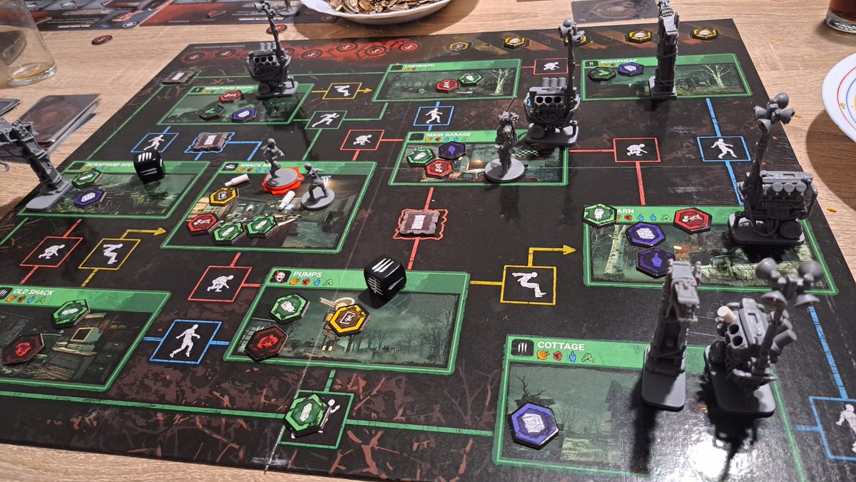 azeswar77's tweet image. Tarde de lluvia dando caza a jóvenes adolescentes perdidos en la niebla #DeadByDaylight #DbD #boardgame