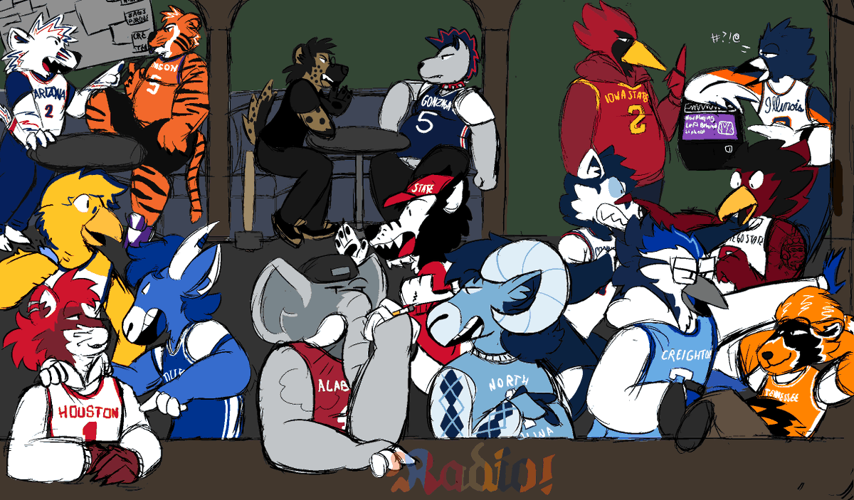 what's better with hanging out with your friends and plenty of food for the wildest part of the sports calendar? :) uploading this here for you media tab dorks. i got the elite 8 going up soon~